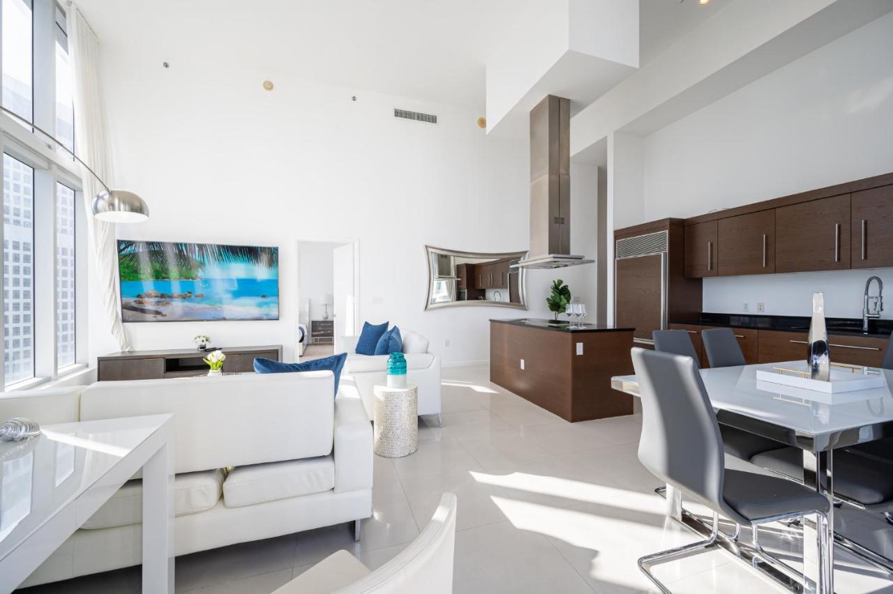 Apartmán Iconic Luxurious High Ceilings Unit Brickell W Miami Exteriér fotografie